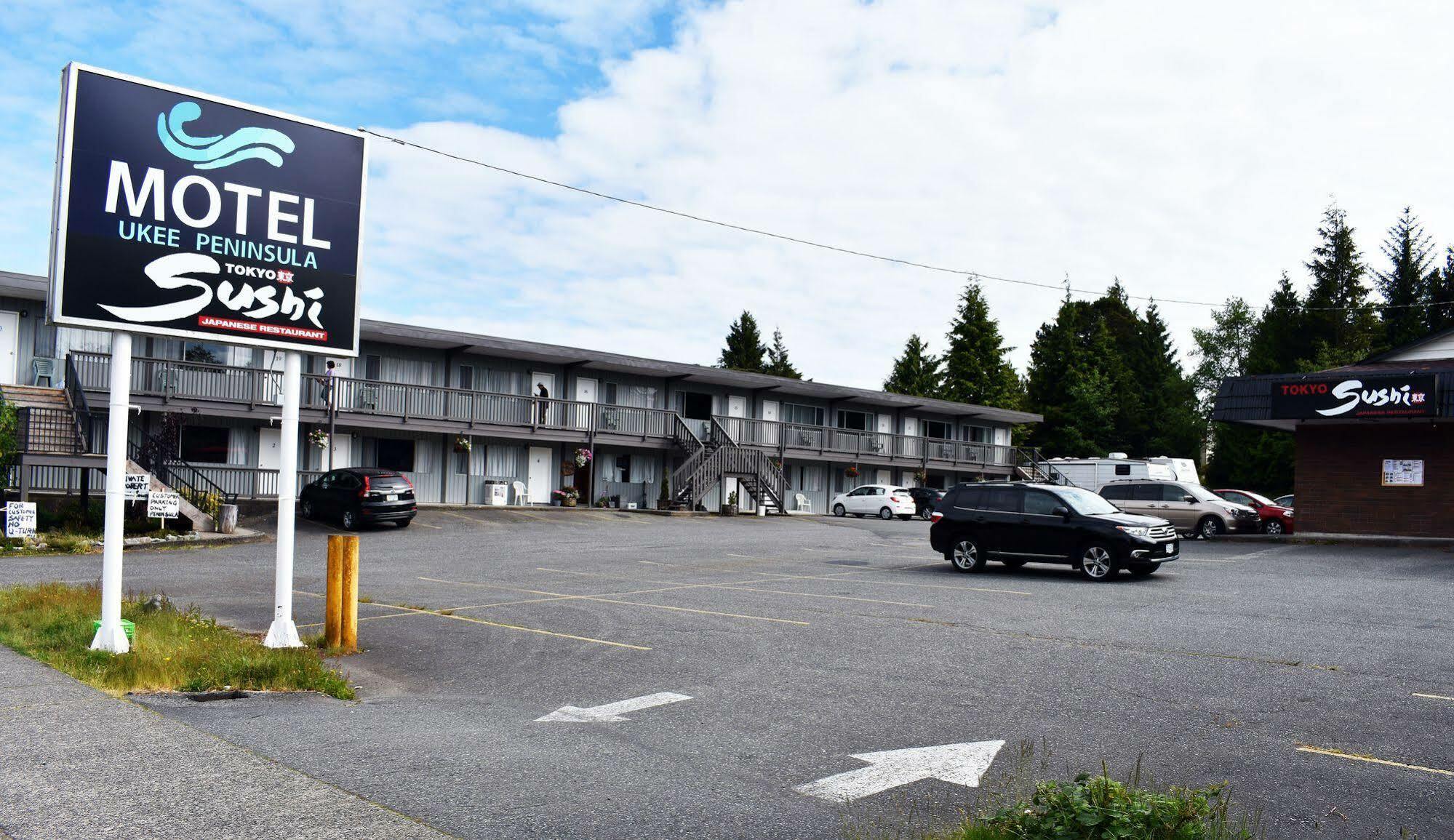 Ukee Peninsula Motel Ucluelet Esterno foto